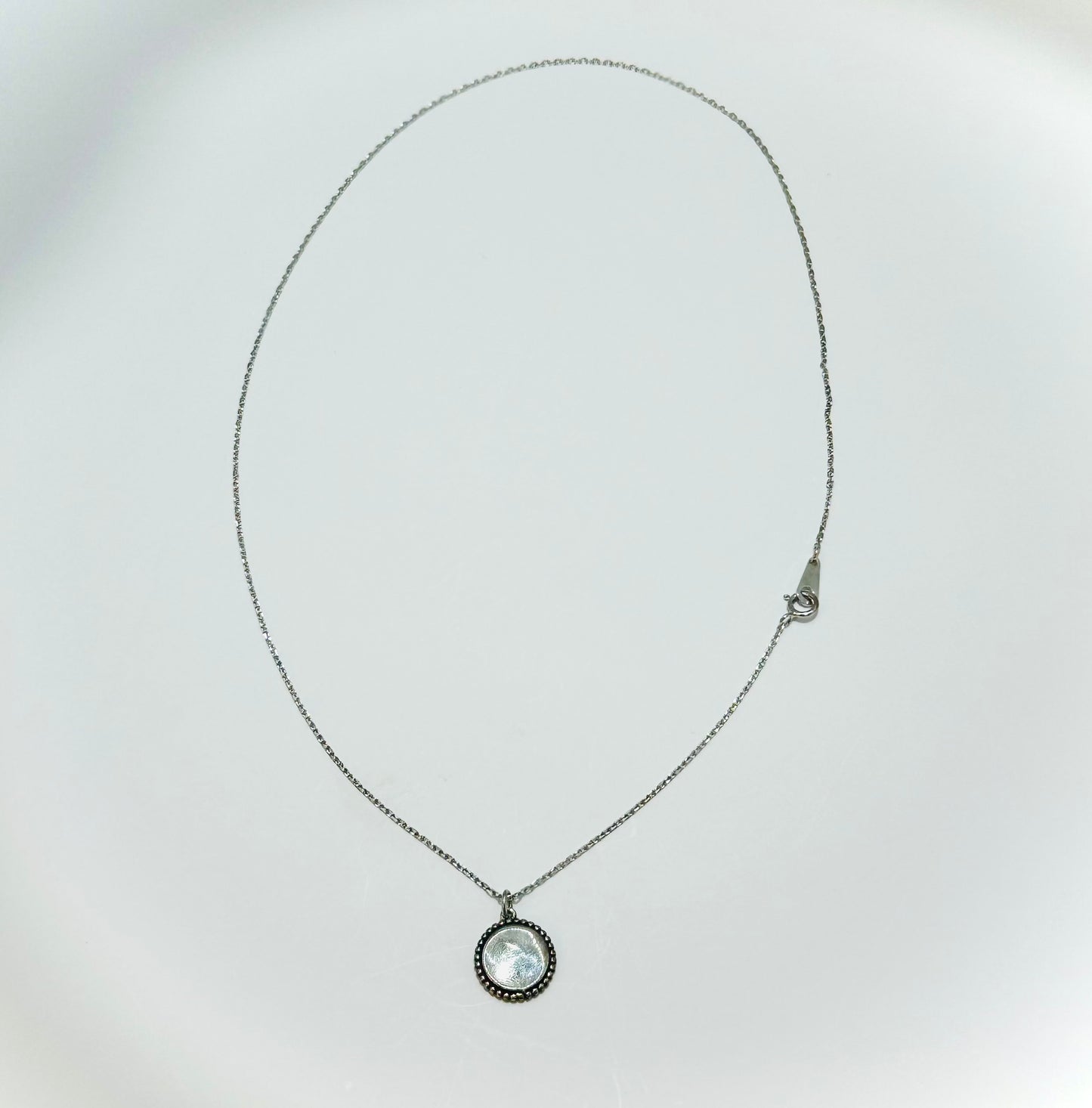 Vintage Round Medallion Necklace