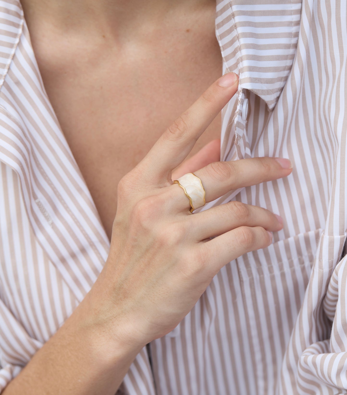 Cloud Veil ring