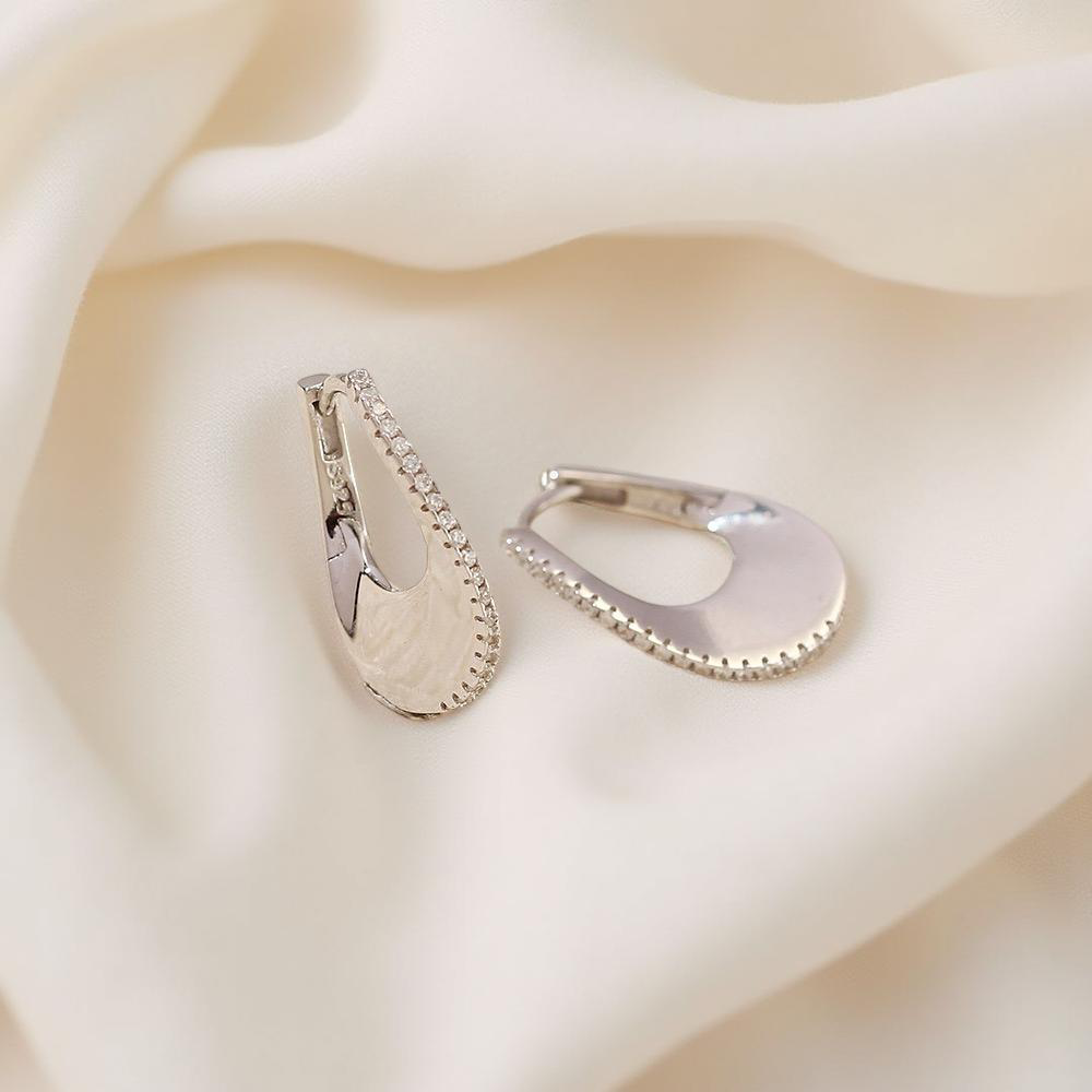 Silver Light earrings