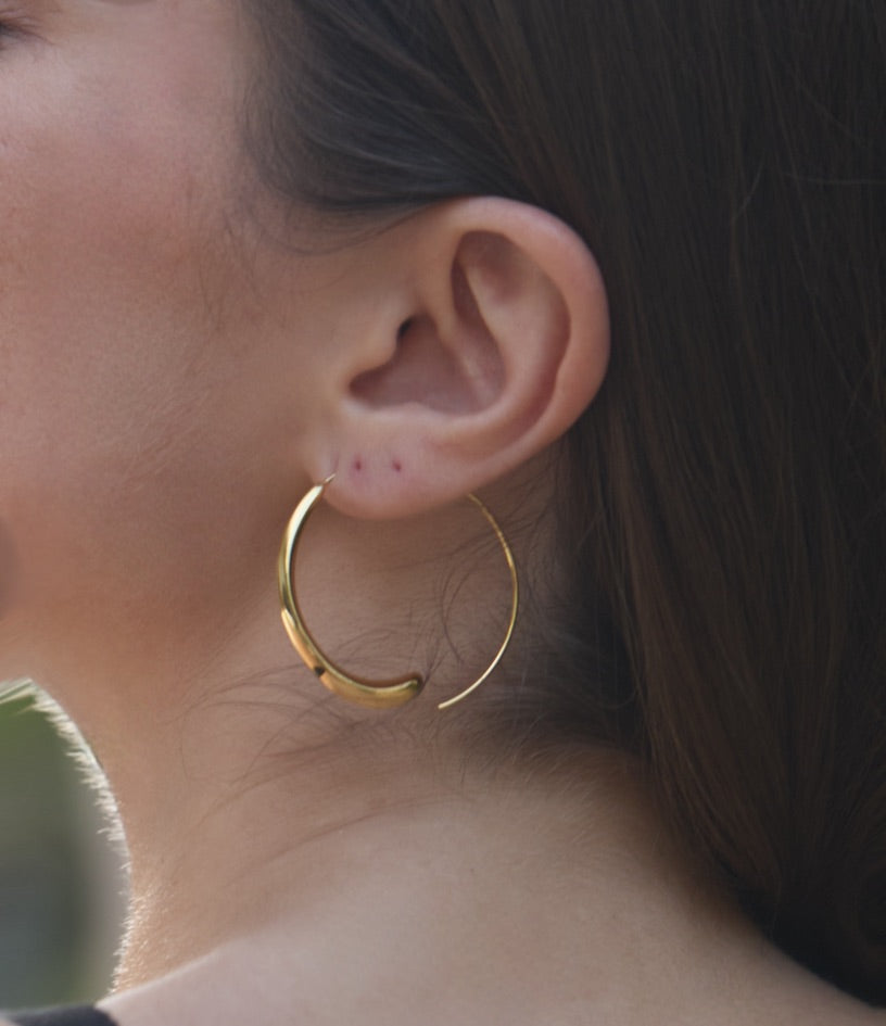 Golden Serenity Hoops
