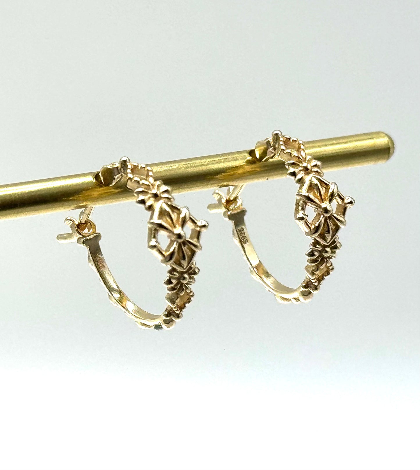 Golden Blossom Earrings