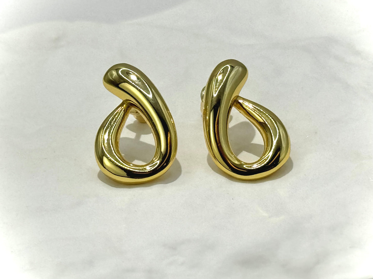 Golden Wave Earrings