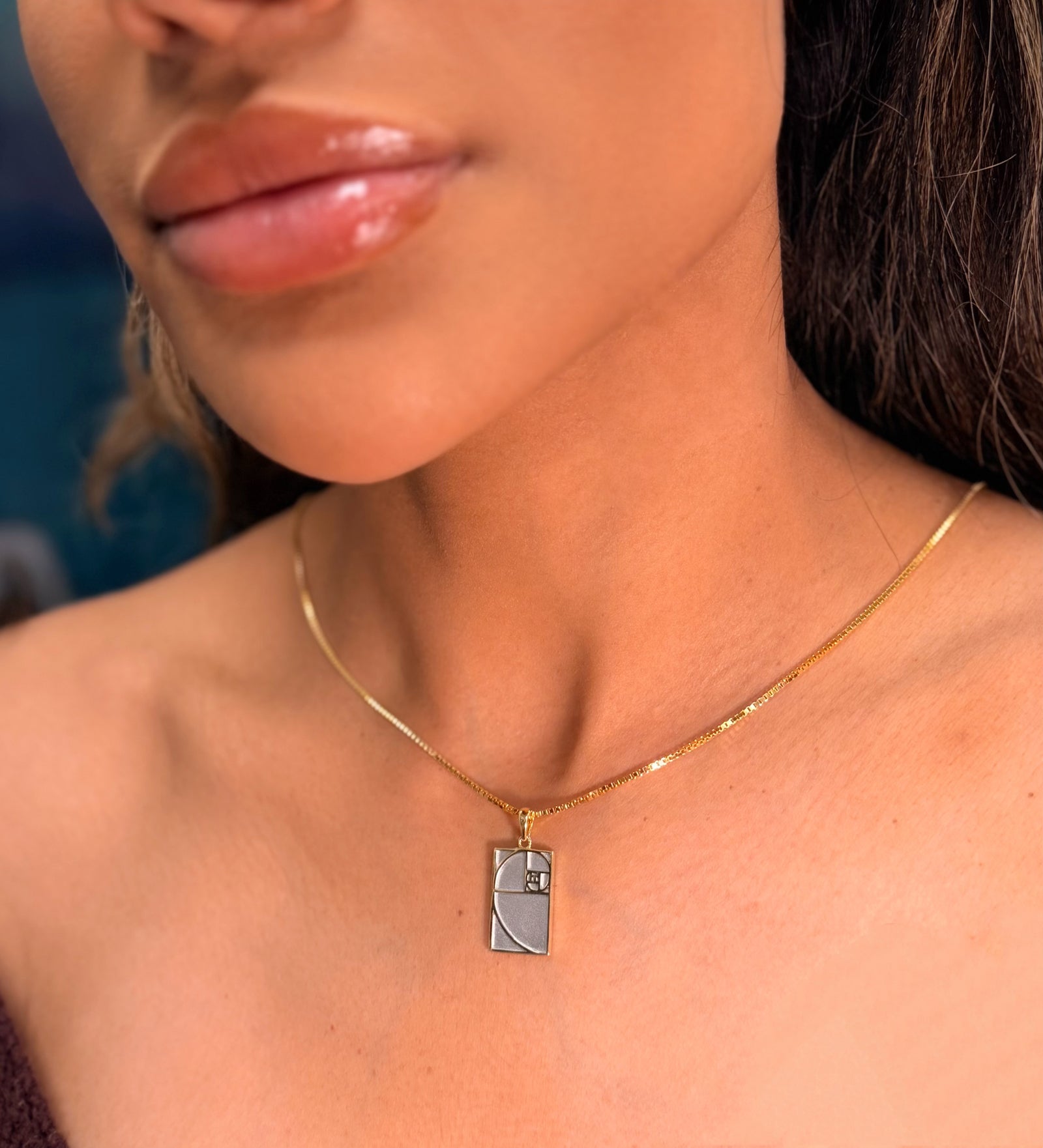 18K gold and silver Soul Guardian pendant necklace - GL.rareness