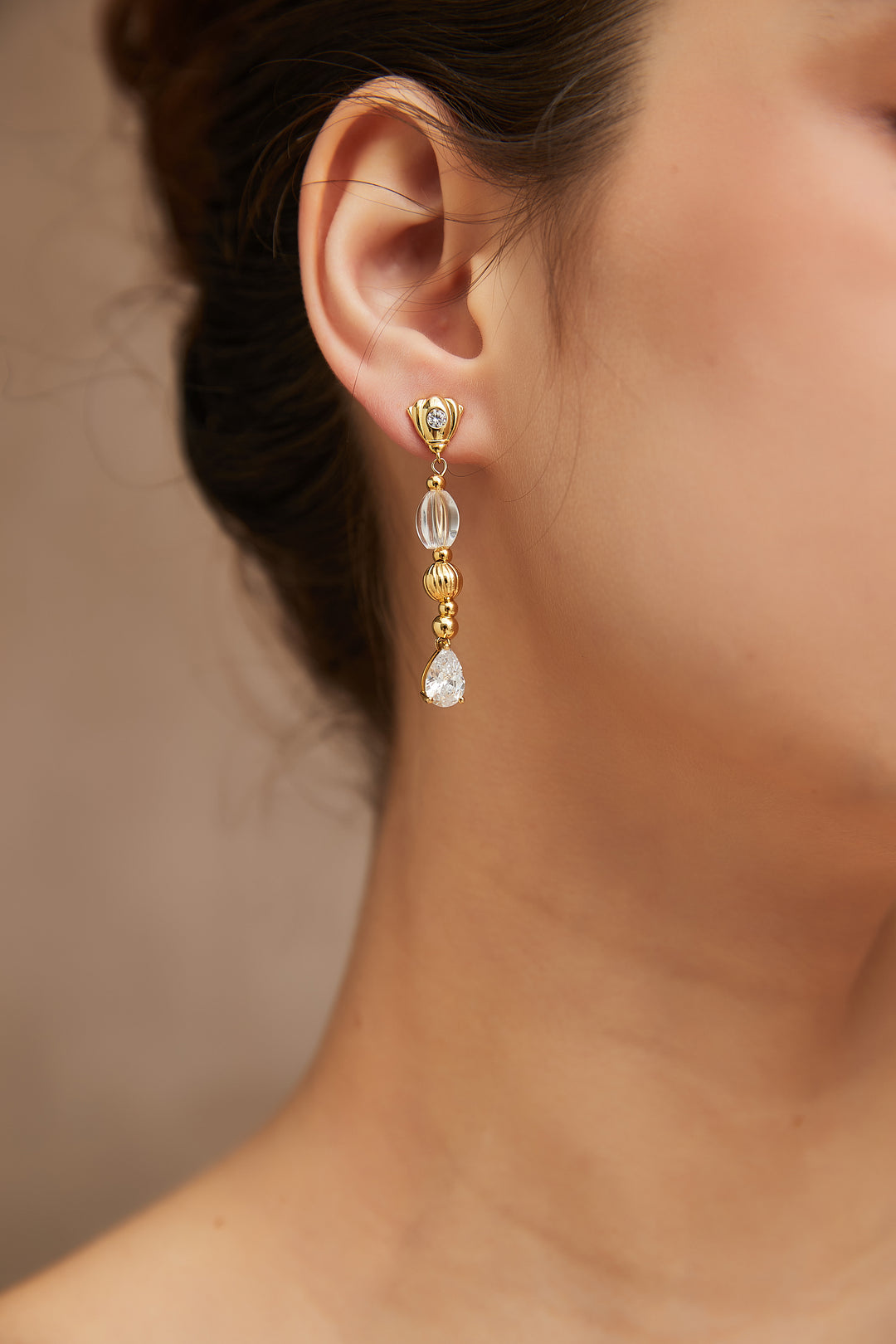 Opera chandelier earrings