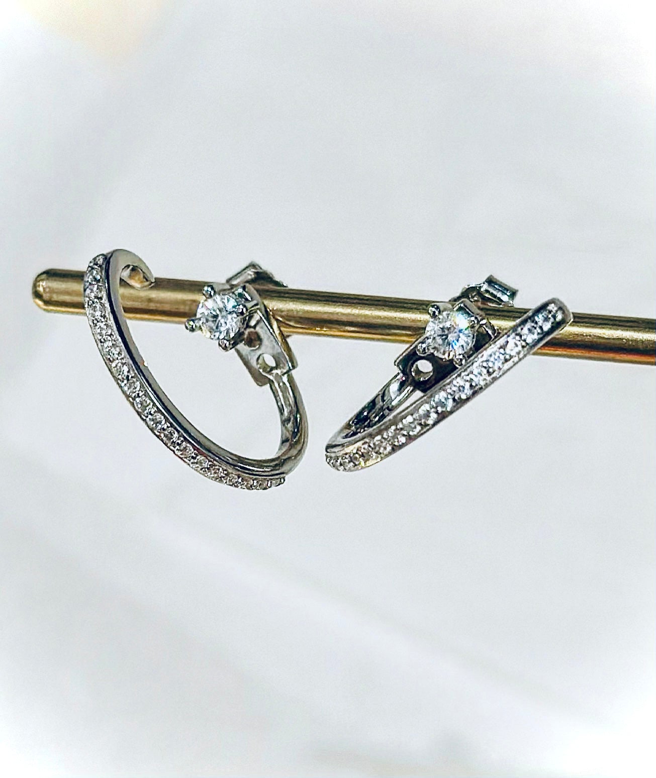 Eternal Sparkle Hoops