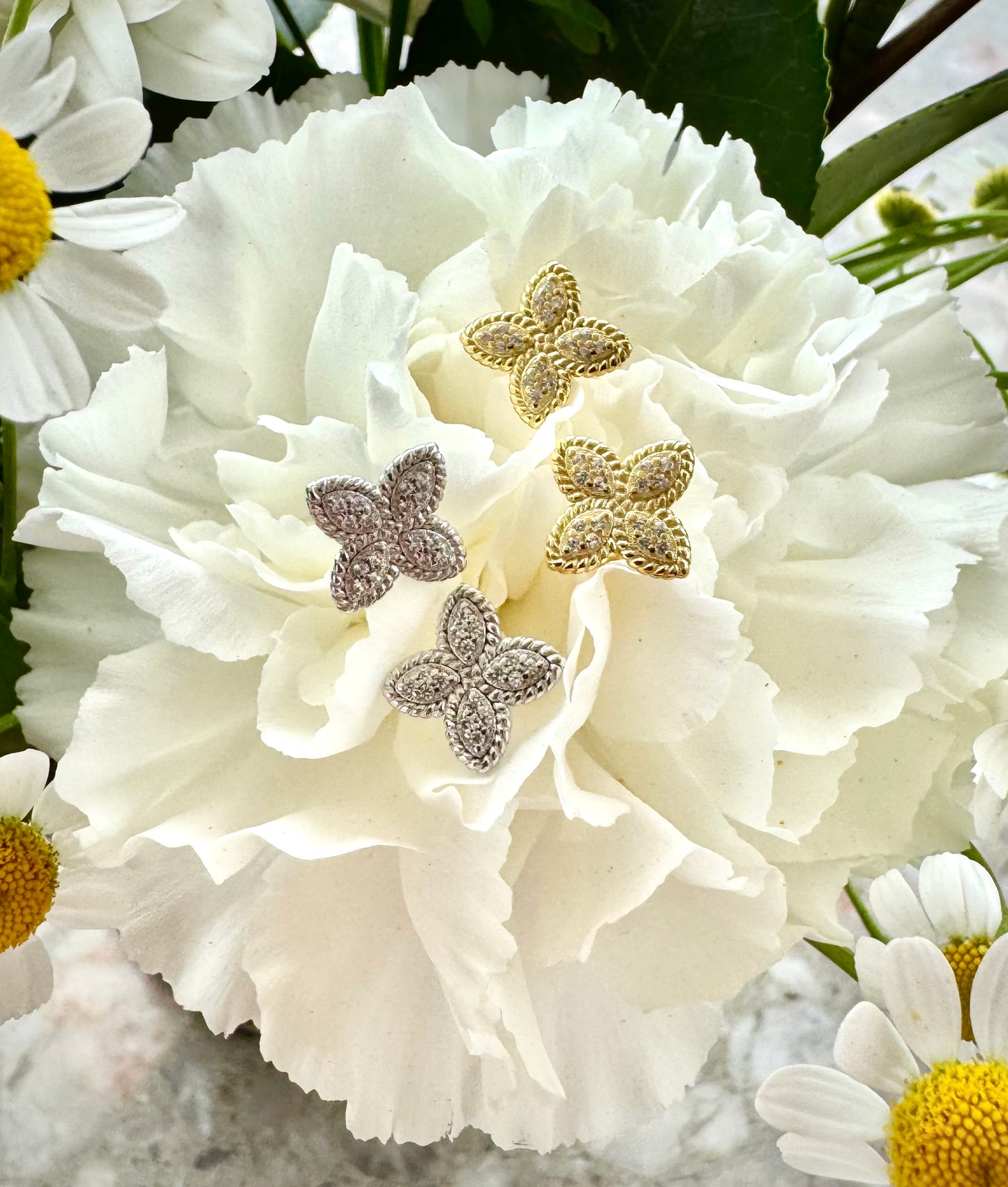 Radiant Clover Studs