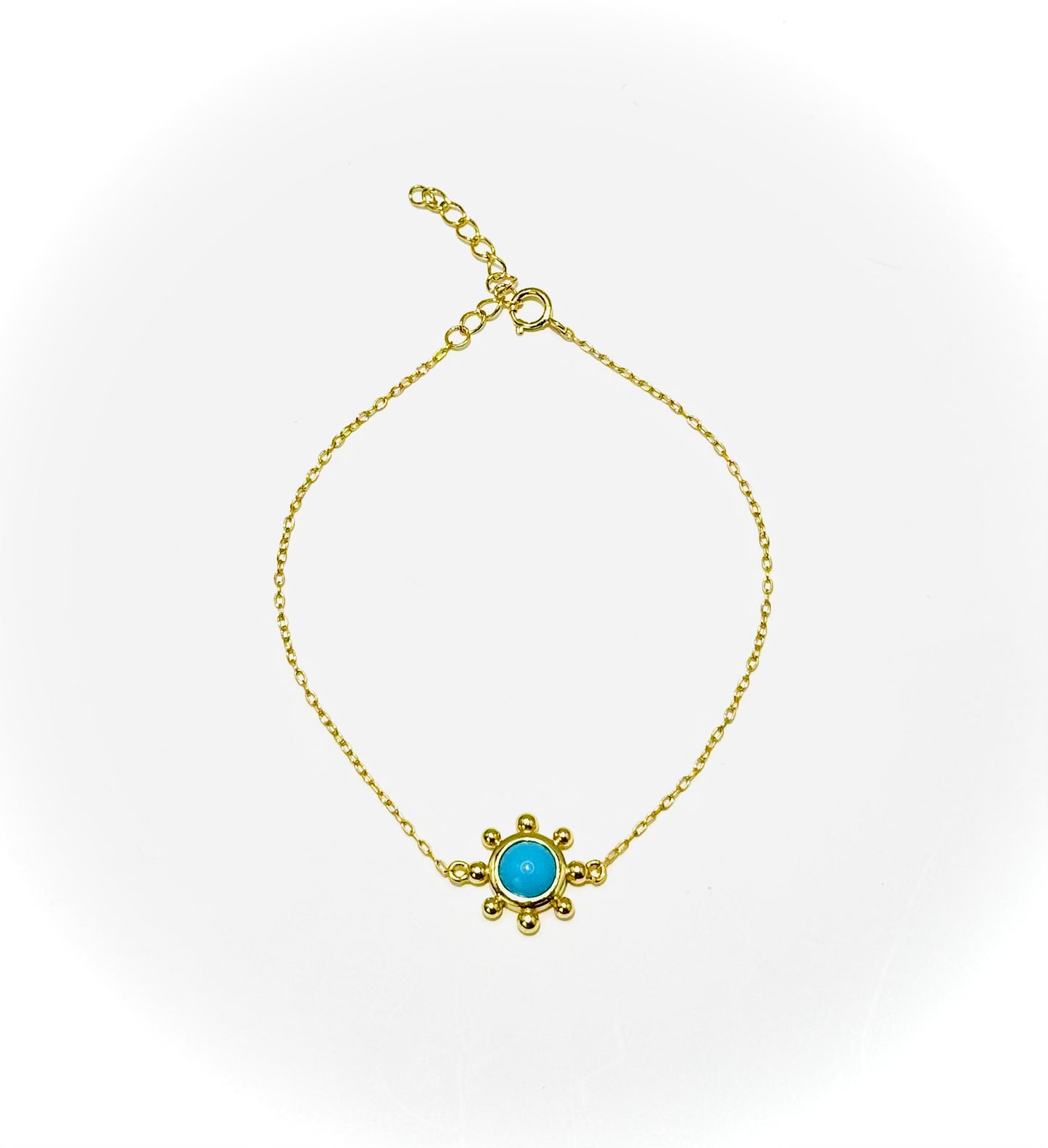 Turquoise Sunbeam Bracelet