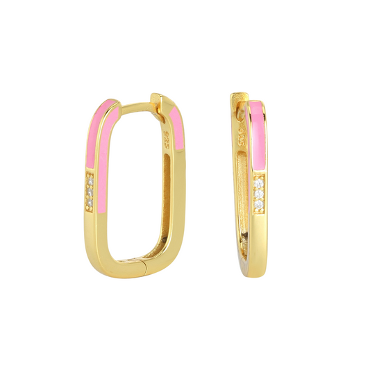 Rose Gold Elegance earrings