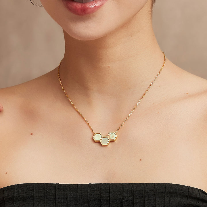 蜂巢故事項鍊