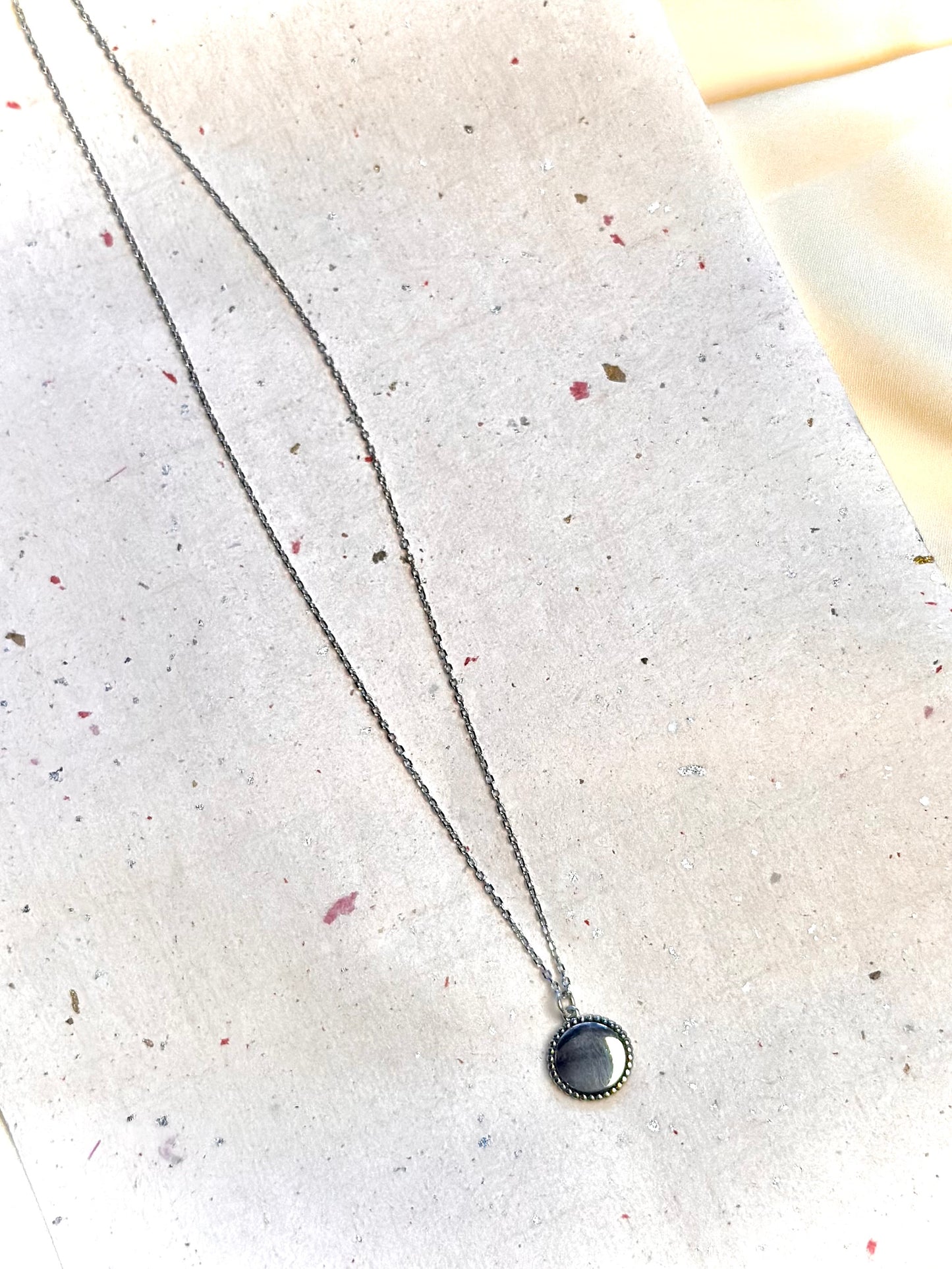Vintage Round Medallion Necklace