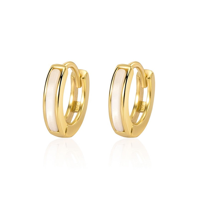 Golden Harmony Hoops