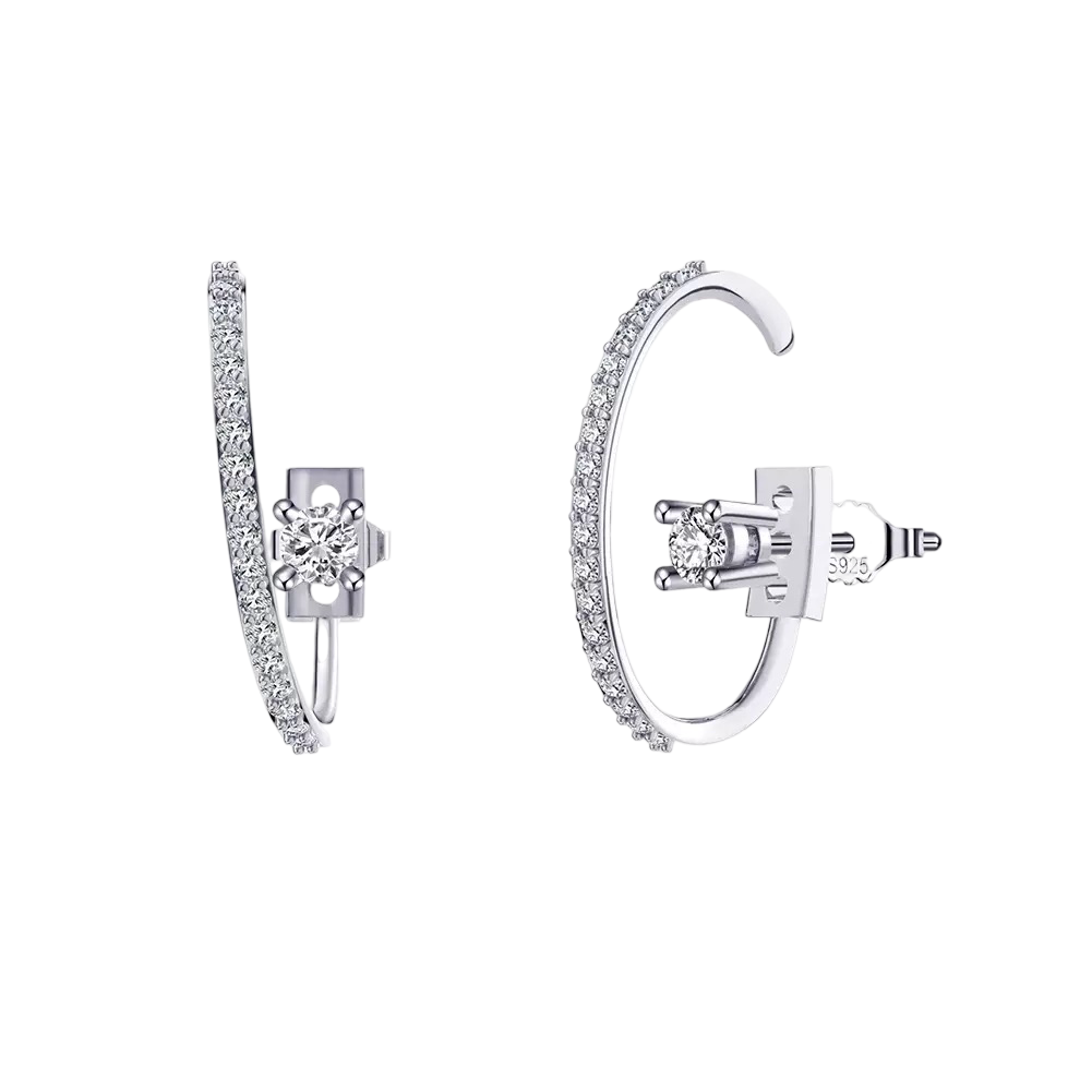 Eternal Sparkle Hoops