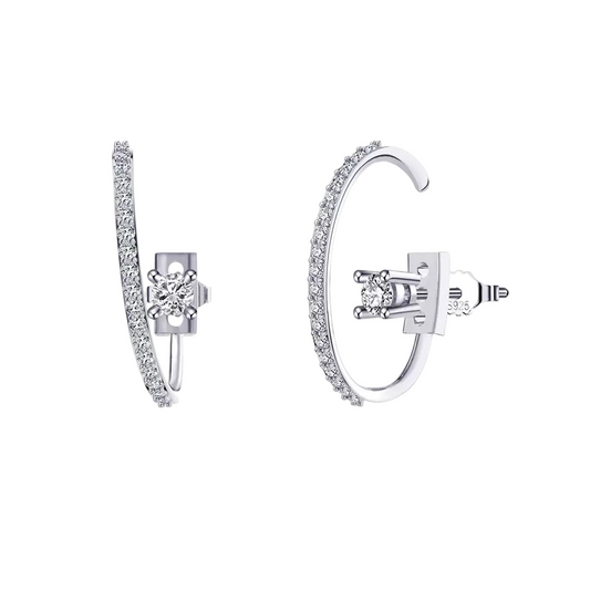Eternal Sparkle Hoops