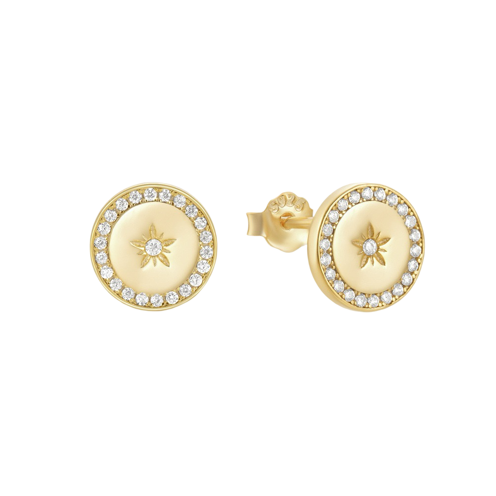 Golden Halo earrings