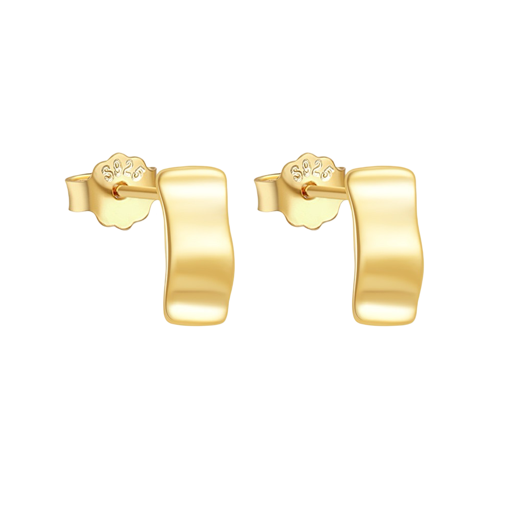 Golden Glow Minimalist earrings