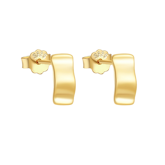 Golden Glow Minimalist earrings