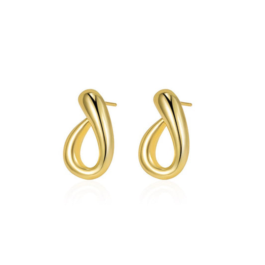 Golden Wave Earrings