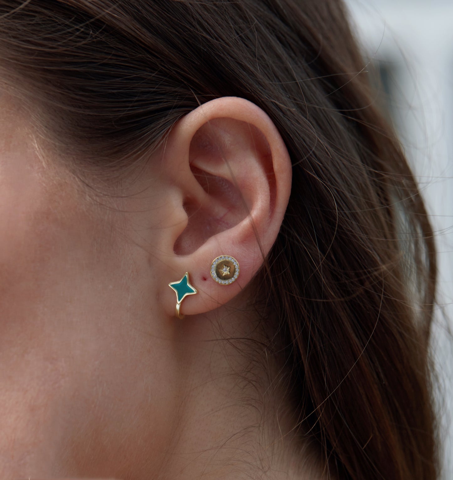 Golden Halo earrings