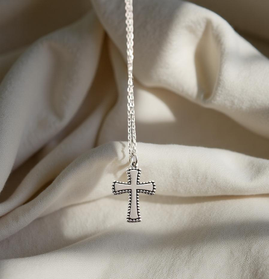 Vintage Cross Pendant Necklace