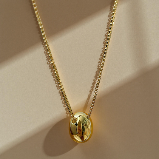Dewdrop Gold-Plated Necklace