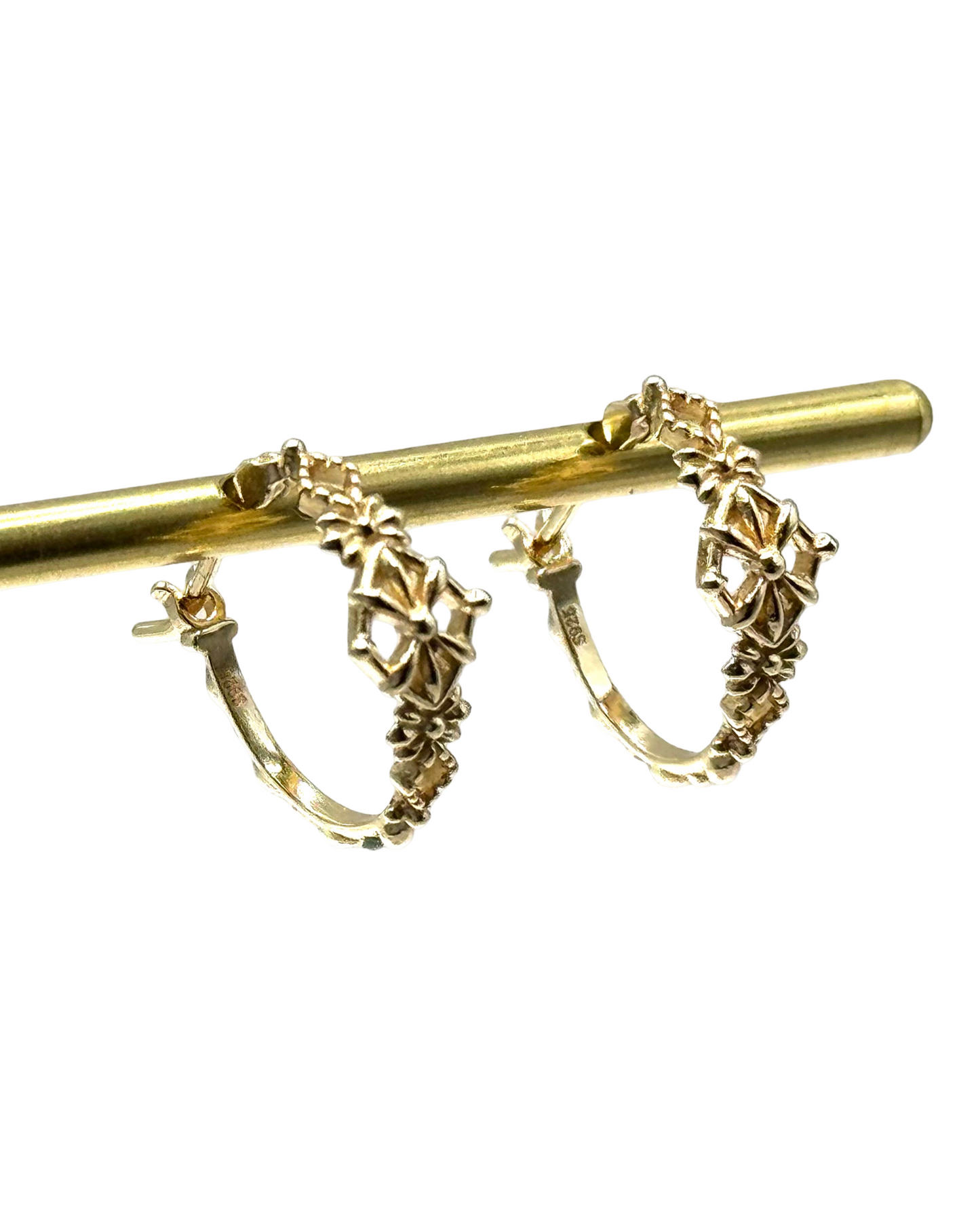Golden Blossom Earrings