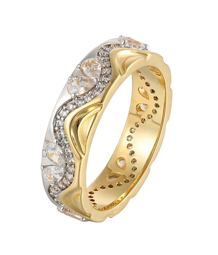 Golden Silver Sea Ring