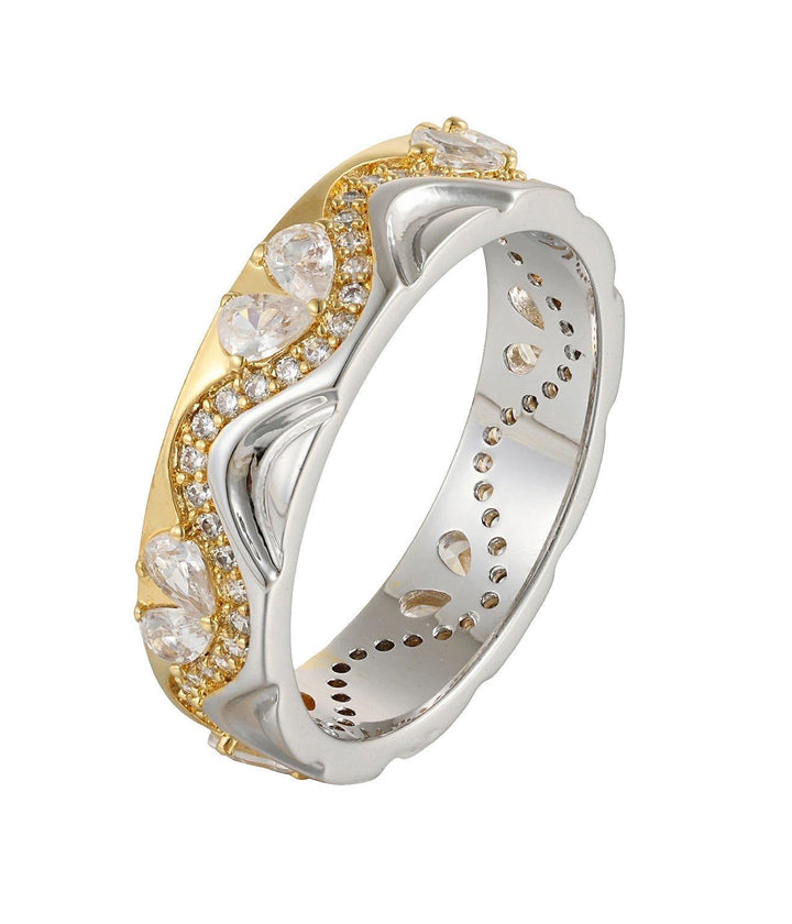 Golden Silver Sea Ring