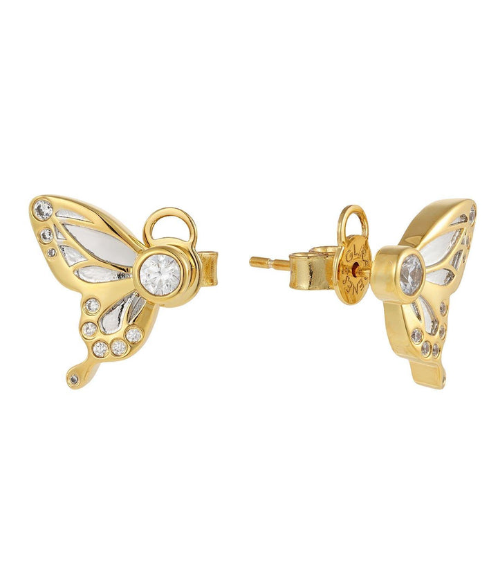 Halfmoon Butterfly Earrings