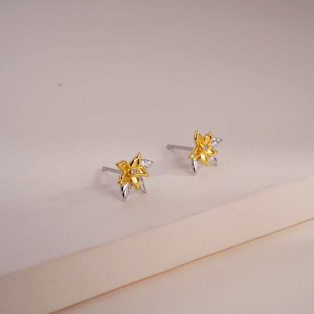 Gilded blossom Earrings