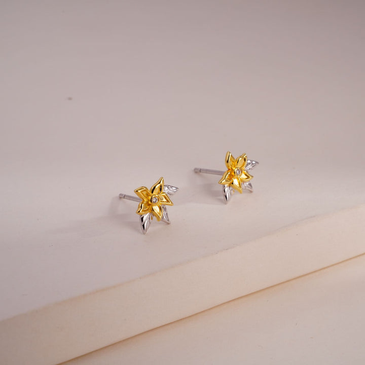 Gilded blossom Earrings