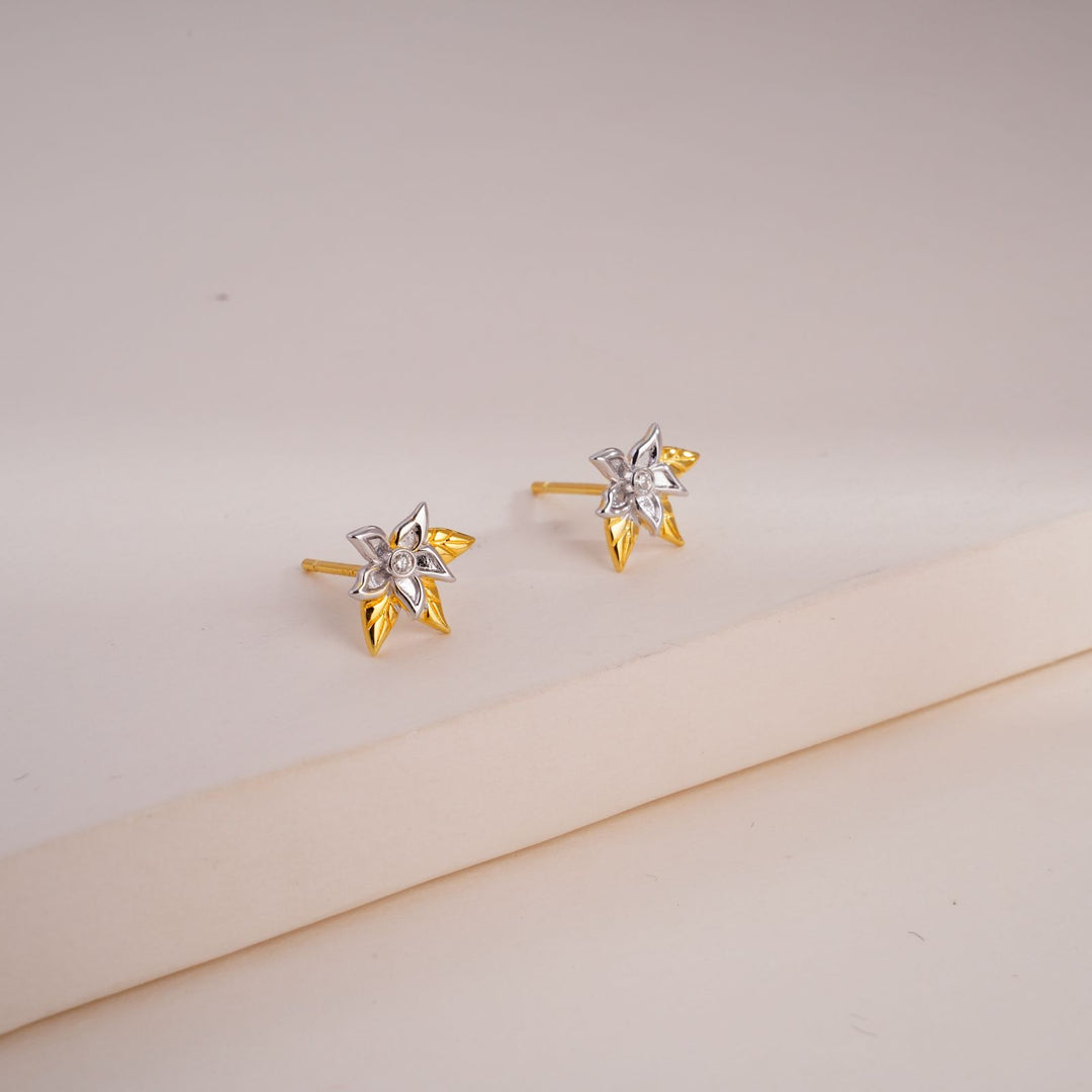 Gilded blossom Earrings